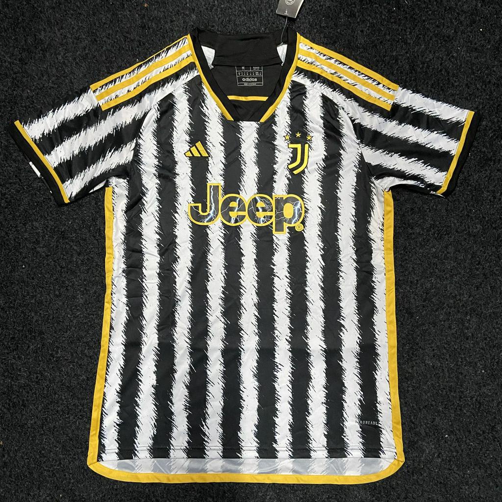 Áo Thun Đá Banh Juventus Sân Nhà 23-24 Size S-4XL Chất Lượng Cao Cho Nam