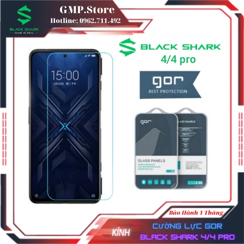 Kính cường lực Gor Xiaomi Black Shark 4 / 4Pro / 4S / 4S Pro Kính Trong Suốt (Chính Hãng)