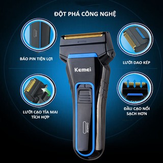 máy cạo râu kemei