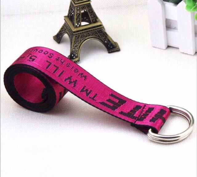 Dây thắt lưng off white