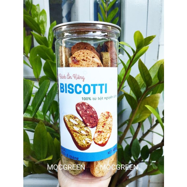 Bánh Ăn Kiêng BISCOTTI 3 vị thơm ngon