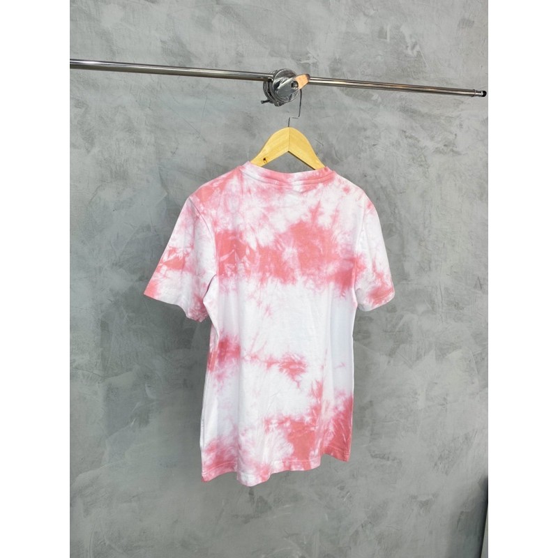 | Ảnh Thật | Áo Das Hồng Loang Nam Nữ