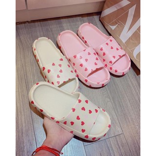 Dép Độn Đế Dép Bánh Mì Hình Tim