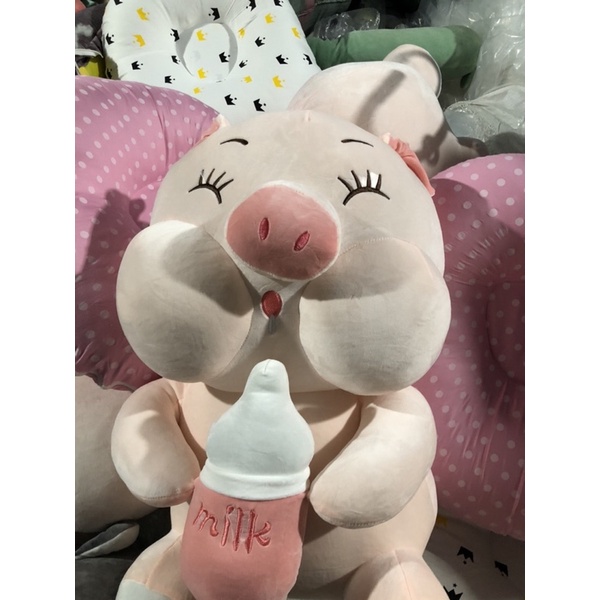 chó bình sữa hổ bình sữa heo hình sữa size80cm
