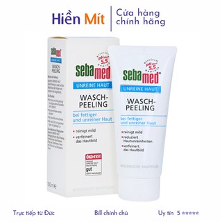 Kem tẩy tế bào chết Sebamed Clear Face Gentle Scrub pH5.5 150ML