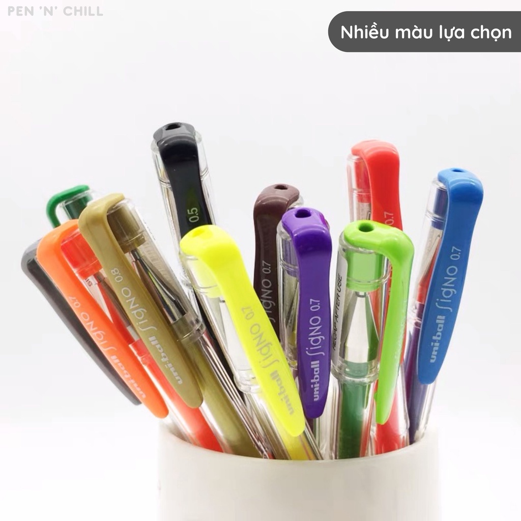 Bút gel Uni Signo UM-100 - Cỡ ngòi 0.5mm