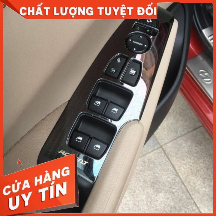 Ốp Nội Thất Xe Elantra 2016-2019,2020 Chất liệu Titan vân xước cao cấp