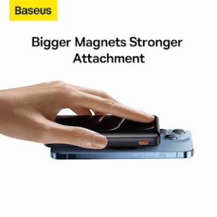 Pin dự phòng tích hợp sạc không dây Baseus Magnetic Bracket - 10000mAh -20W cho iP