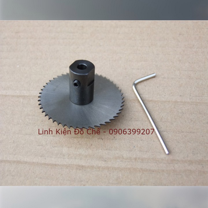 trục giữ đĩa cắt M6 - Lỗ 5mm cho motor 775