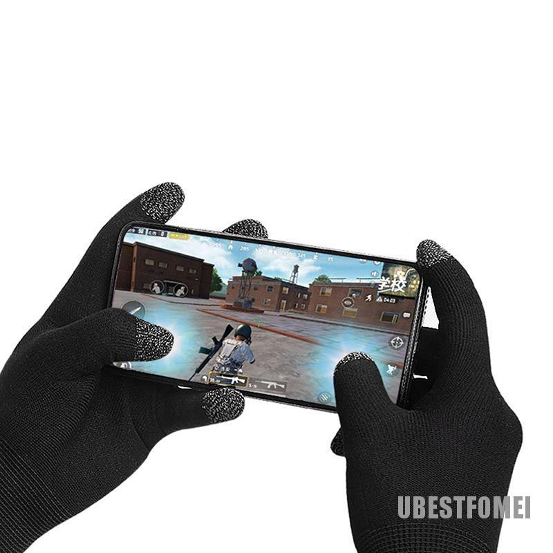 1 Cặp Vỏ Bọc Ngón Tay Chơi Game Chống Mồ Hôi Thoáng Khí