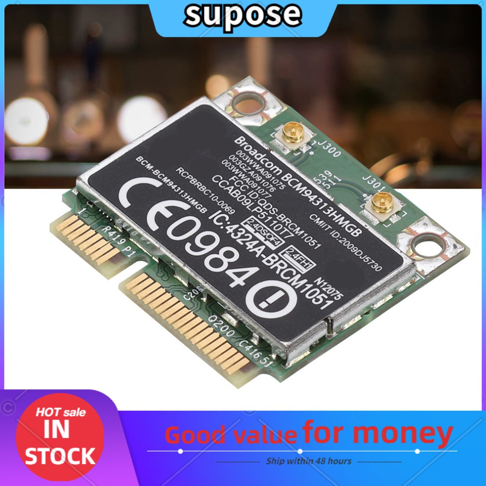 Card Hp Cho Laptop Broadcom Bcm94313Hmgb 600370-001 Wifi Bt3.0 Mini Pcie Card Hp Laptop Am | BigBuy360 - bigbuy360.vn