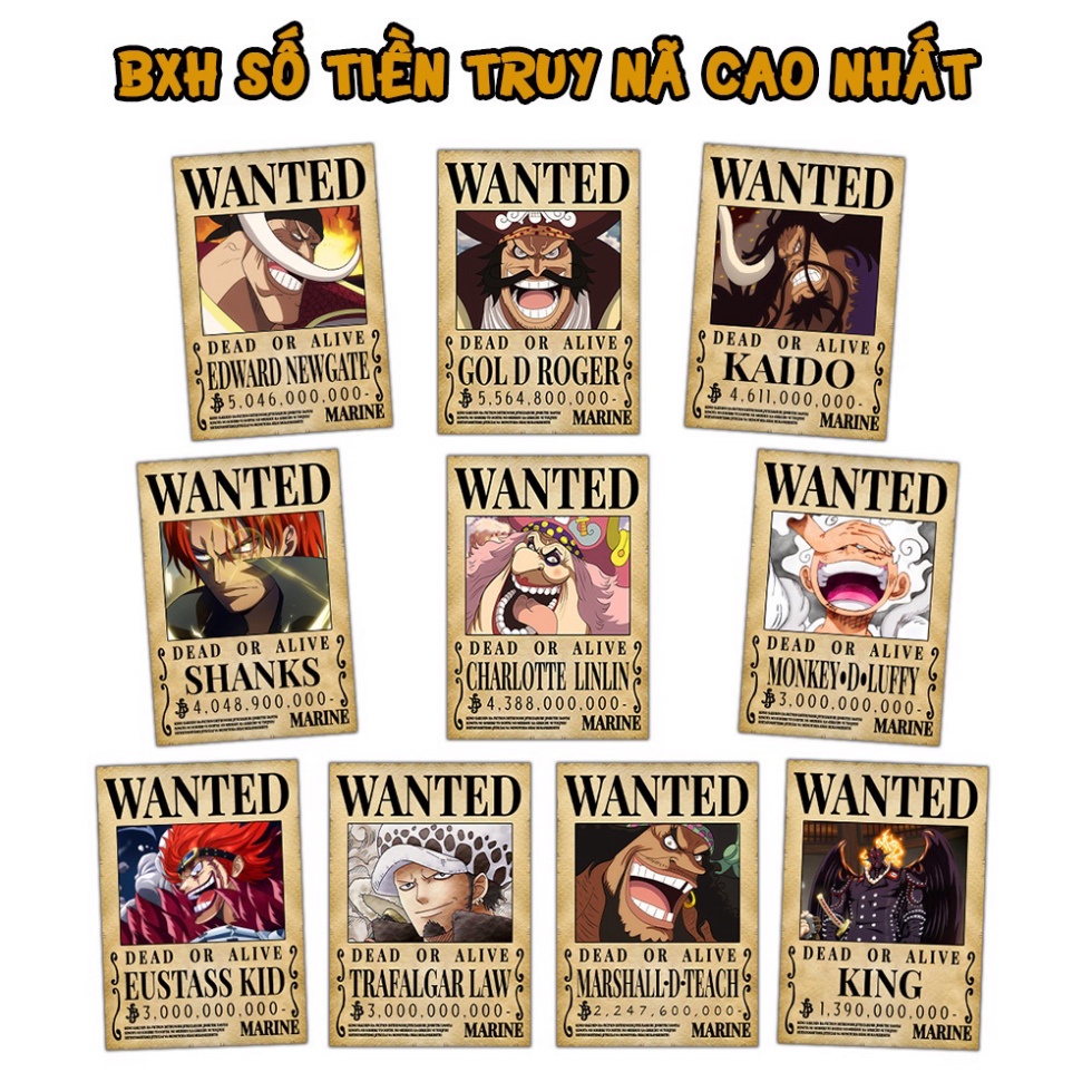 Poster One Piece kích thước A3 42*29 cm - One Piece dán tường TO04