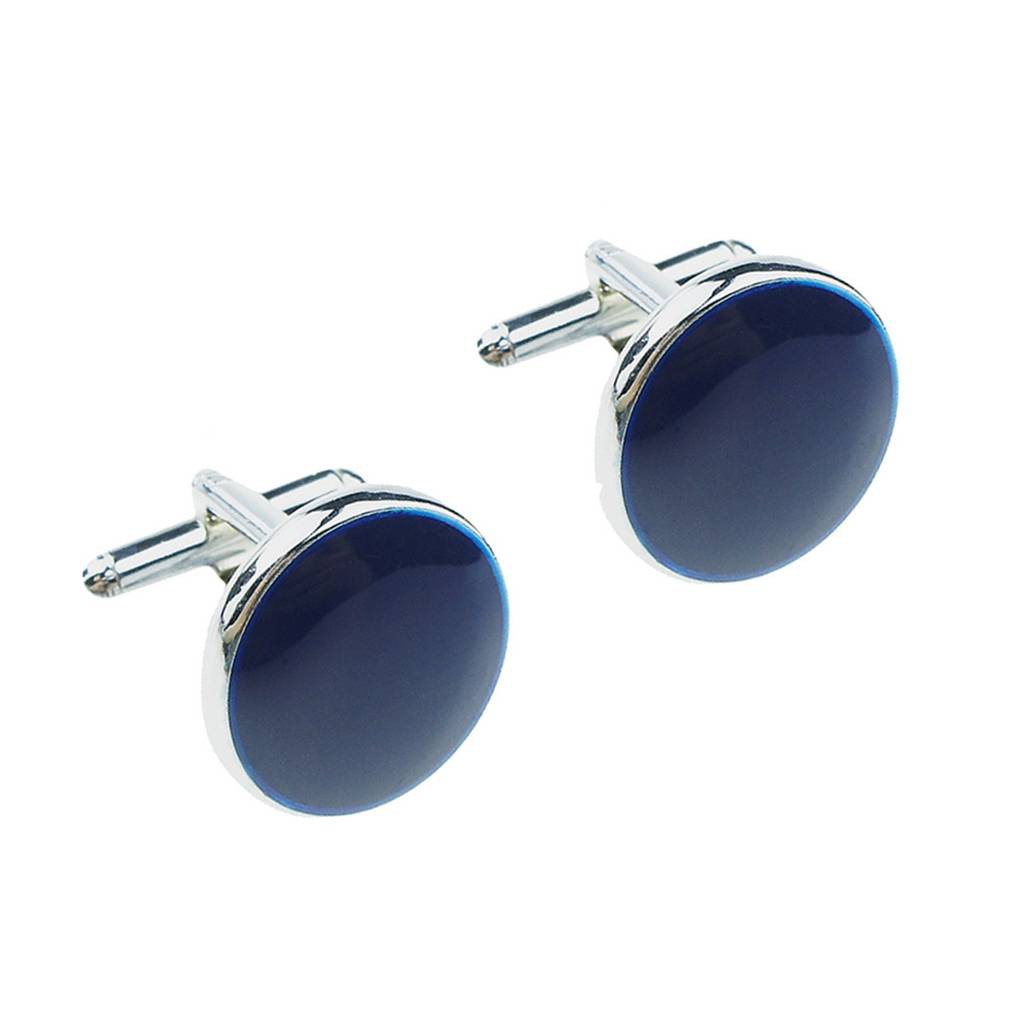 Set 8 khuy măng sét tròn cài khuy áo phong cách retro