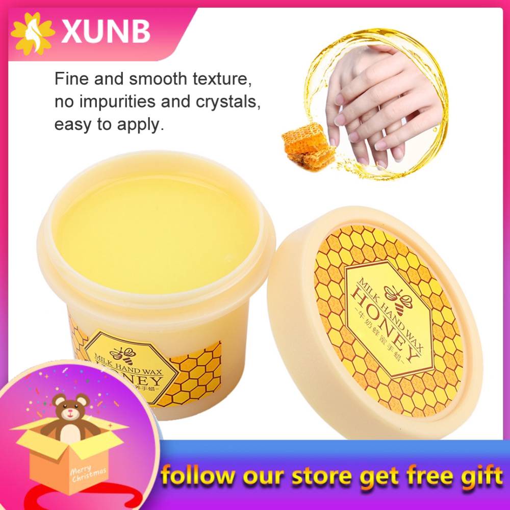 Mặt nạ sáp mật ong dưỡng trắng cấp nước cho chăm sóc da tay 120g