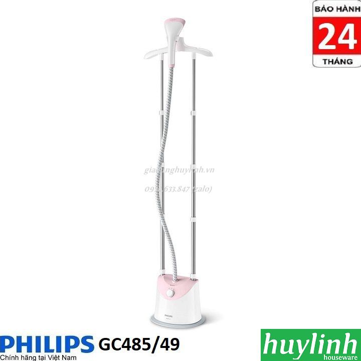 [Mã ELHAMS5 giảm 6% đơn 300K] Bàn ủi hơi nước dạng đứng Philips GC485 / 49 - Chính hãng BH 2 năm