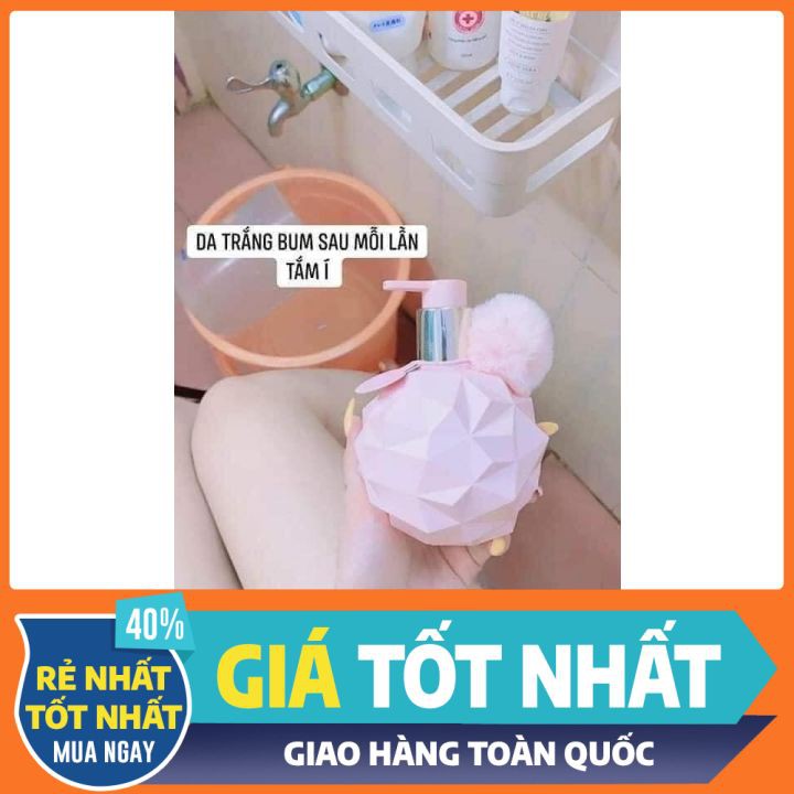 Sữa tắm [ CHÍNH HÃNG 100% ] Sữa tắm xông trắng Pink Lady 300ml có tặng kèm son lì