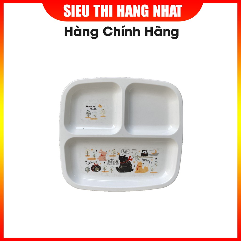 Khay ăn chia 3 ngăn cho bé