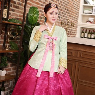 Ảnh thật-S8. Hanbok Hàn quốc kiêu sa cho nữ. Hàng đặt trước 10 ngày. S8