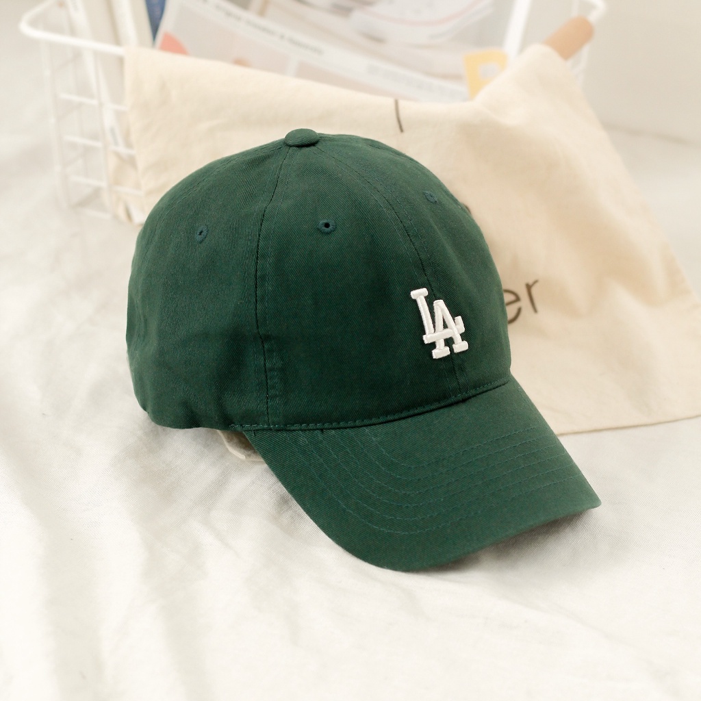 Mũ Lưỡi Trai Logo LA Phong Cách Hàn Quốc