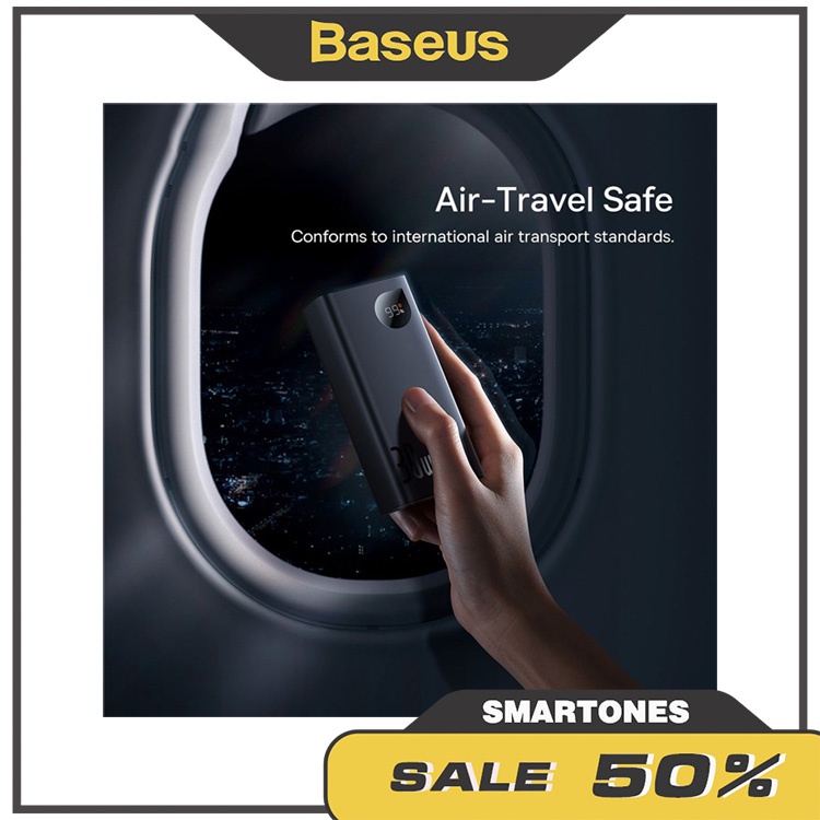 Pin dự phòng Baseus Adaman 2 Digital Display sạc nhanh 30W - 10000mAh