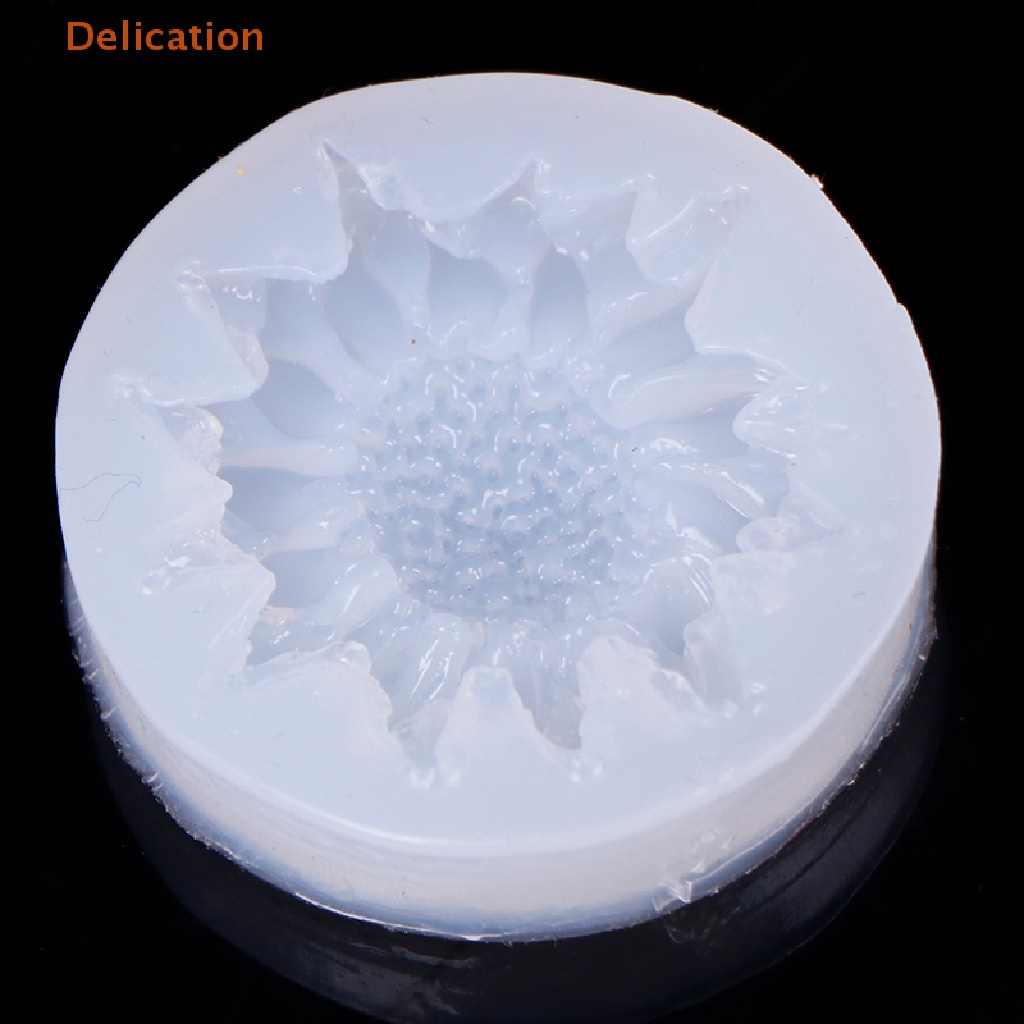 Khuôn Silicone Tạo Hình Hoa Nở 3D Trang Trí Bánh Kem / Xà Phòng 4 Kiểu Tùy Chọn
