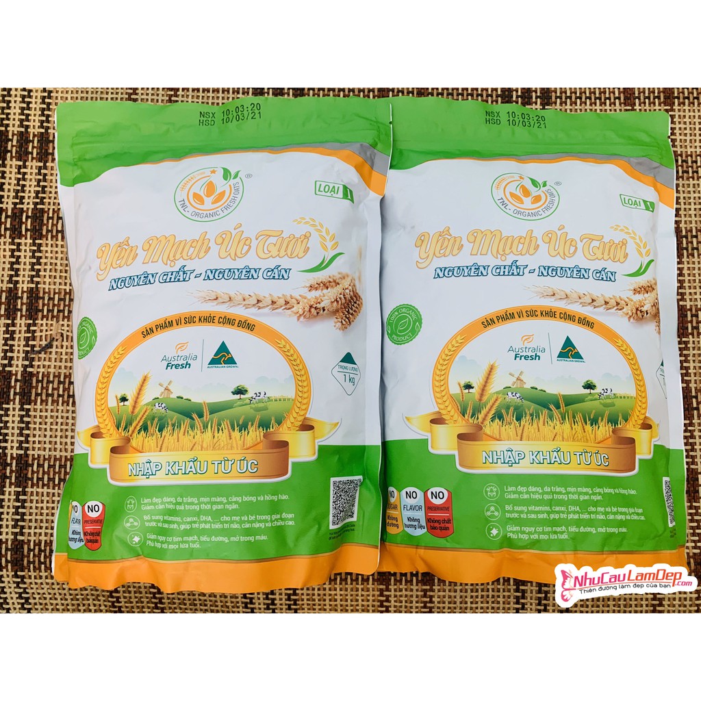 1 kg yến mạch úc (loại 1)