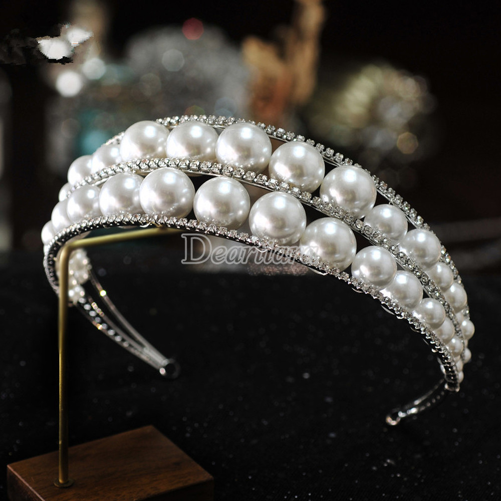 Cài Tóc Đính Ngọc Trai Nhân Tạo Phong Cách Hàn Quốc Thời Trang