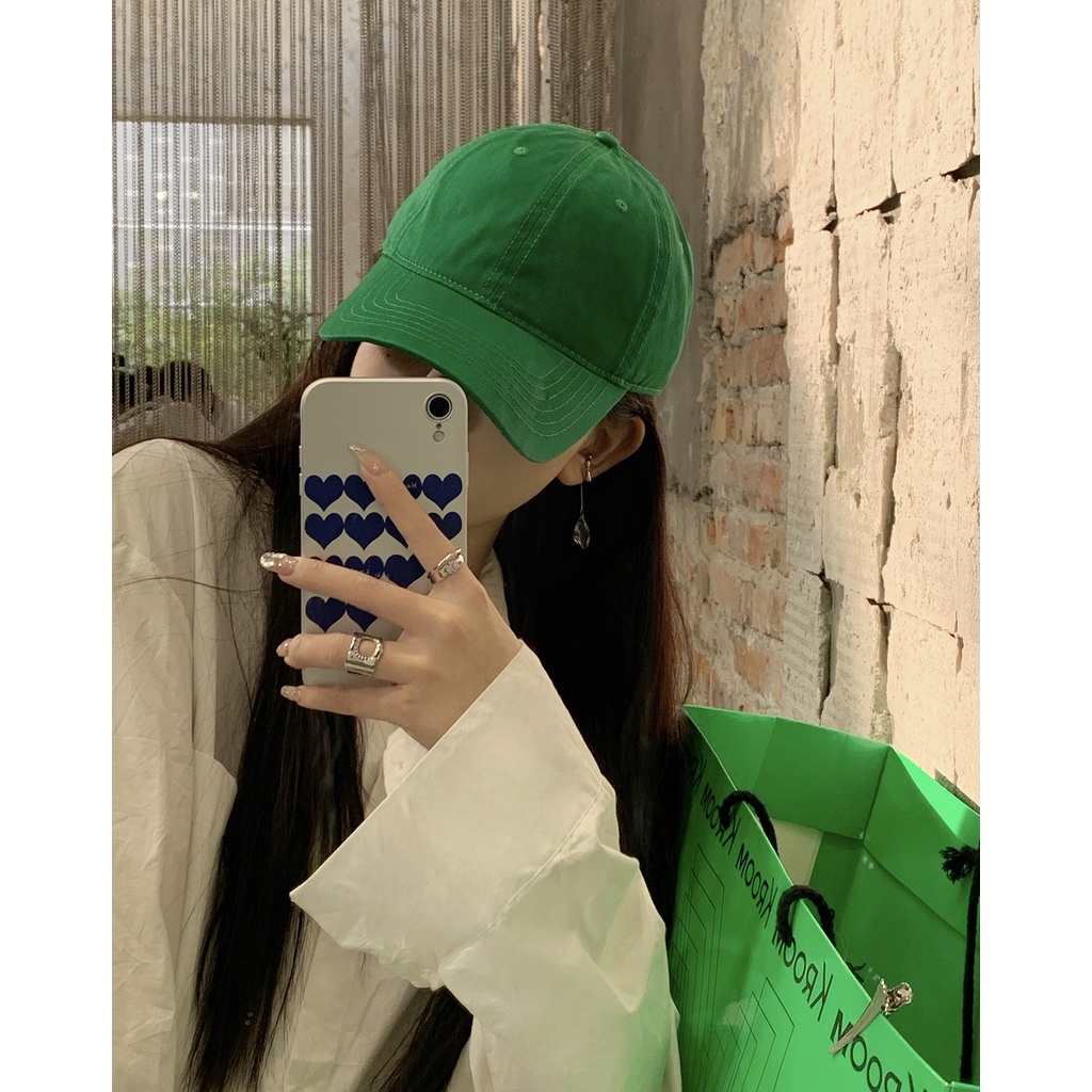 Mũ lưỡi chai nam nữ nón kết đội đầu unisex trơn nhiều màu thời trang ulzzang LK242