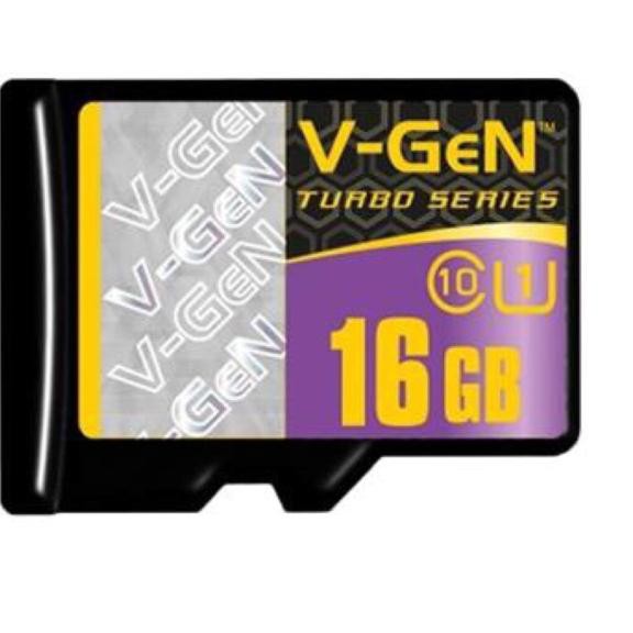 Thẻ Nhớ V-Gen 16gb Class 10 100mb / S Turbo Series 100% | BigBuy360 - bigbuy360.vn