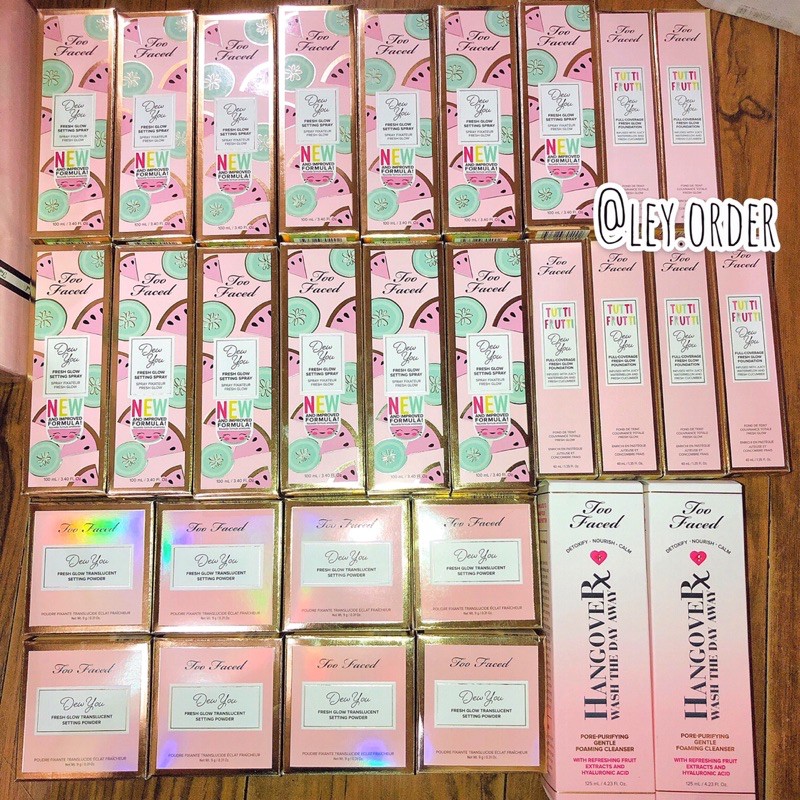 [ AUTH BILL MỸ ] Xịt khoá makeup TooFaced Dew You Glowy | BigBuy360 - bigbuy360.vn