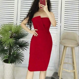 Đầm ôm body dự tiệc cúp ngực búp sen sang trọng