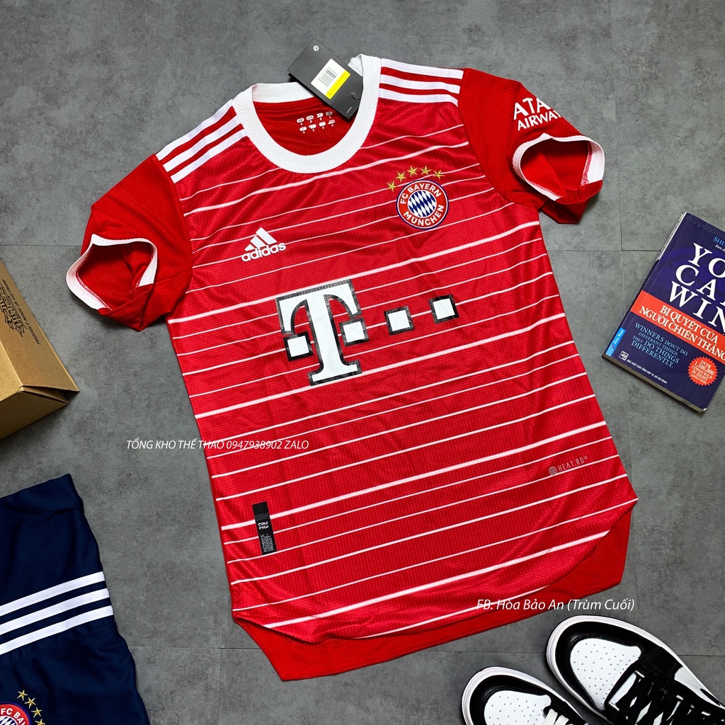 Set Bộ Quần Áo Bóng Đá Bayern Munich vàng Chanh  Mùa Giải 2023-2024 - Vải Gai Thái Chuẩn Áo Thi Đấu