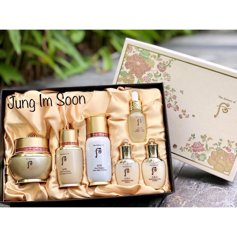 Set Kem Dưỡng Chống Lão Hoá Whoo Bicheop Ja Yoon Cream