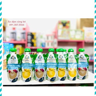 SINH TỐ SỮA YẾN MẠCH HOA QUẢ NGHIỀN GERBER ORGANIC