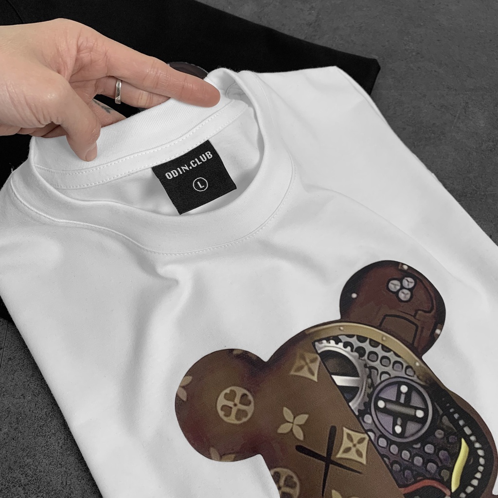 ÁO THUN MACHINE BEAR , Odinclothing, Áo phông oversize unisex ODIN