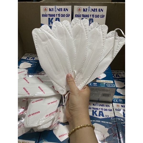 Khẩu Trang 3d, Kf94 Khánh An. Hộp 30 cái