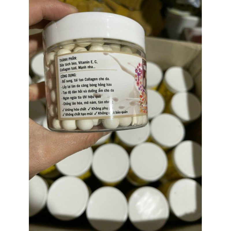 viên kẹo sữa vitamin colagen đẹp da. 1 hộp | BigBuy360 - bigbuy360.vn