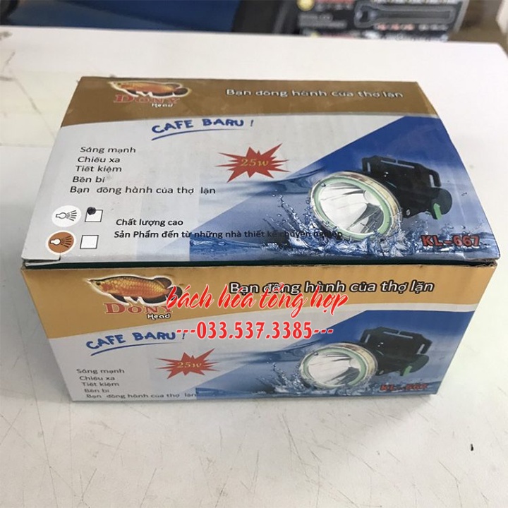 Đèn pin siêu sáng, đèn pin mini siêu sáng KL 667 chống nước