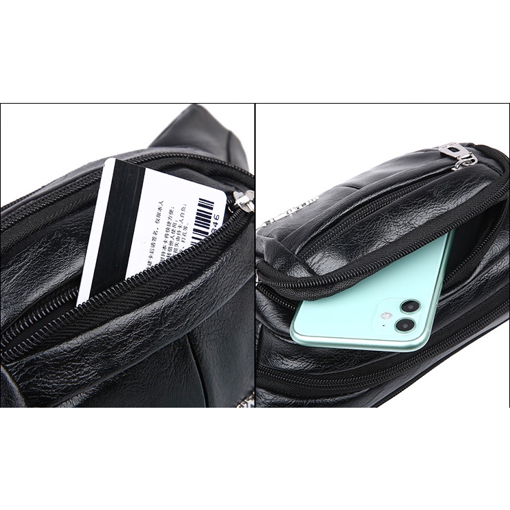 [HOT] Túi Đeo Chéo Da Cao Cấp Nam Nữ [1(9)] | BigBuy360 - bigbuy360.vn