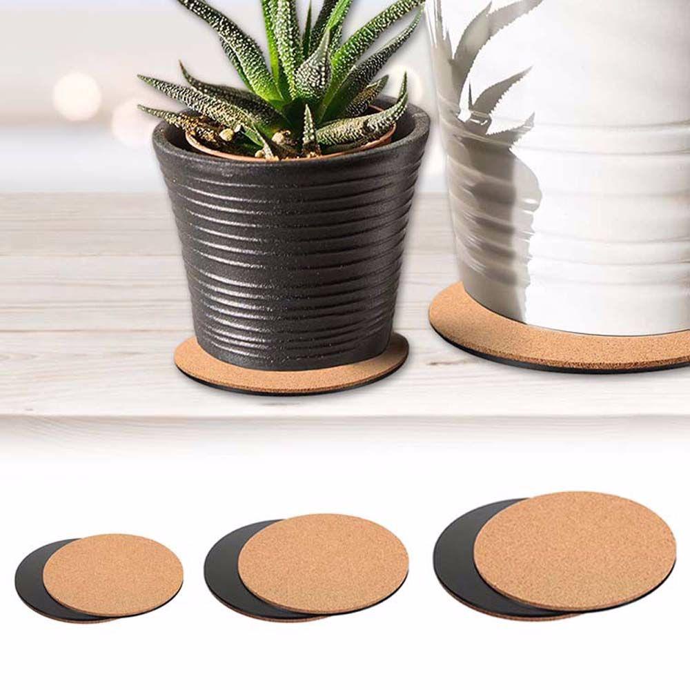 IVORY Tấm Lót Chậu Cây Hình Tròn Thấm Hút Tốt Tiện Dụng Cho Sân Vườn