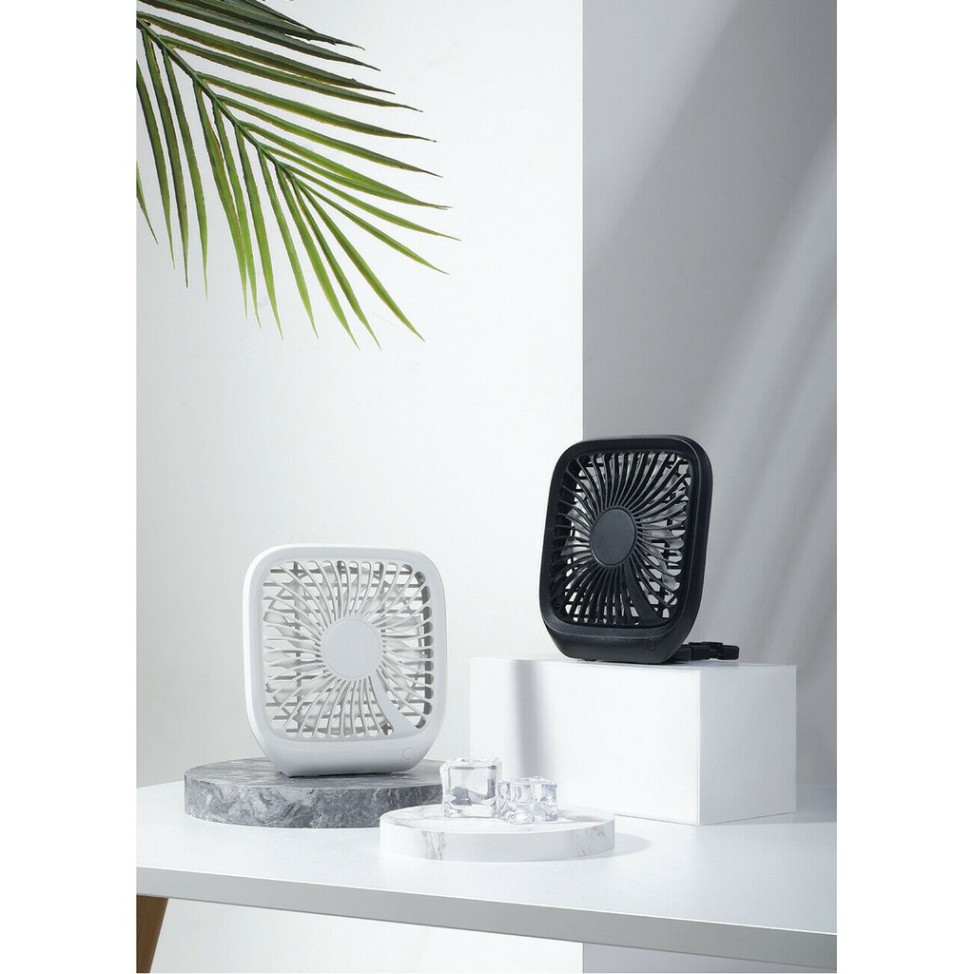 Quạt Baseus USB Mini Fan cho xe hơi, bàn làm việc, thiết kế có thể xếp gọn gàng, siêu mát
