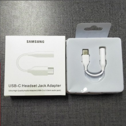 Jack chuyển đổi tai 3.5mm to Type C -jack chuyển tai nghe chính hãng Samsung cho Galaxy Note 10/ Note 10 Plus