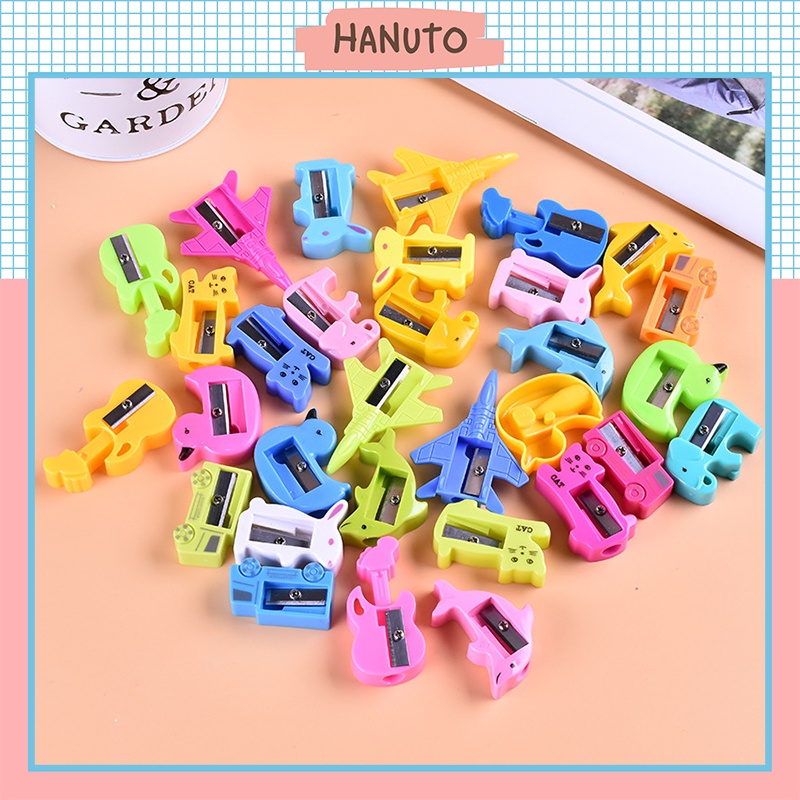 Đồ gọt bút chì kiểu dáng hoạt hình mini cute dễ thương giá rẻ cho bé HANUTO GBC02