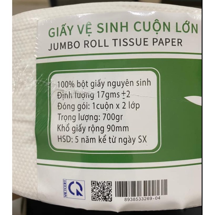  Giấy vệ sinh cuộn lớn ACACIA - 700 g