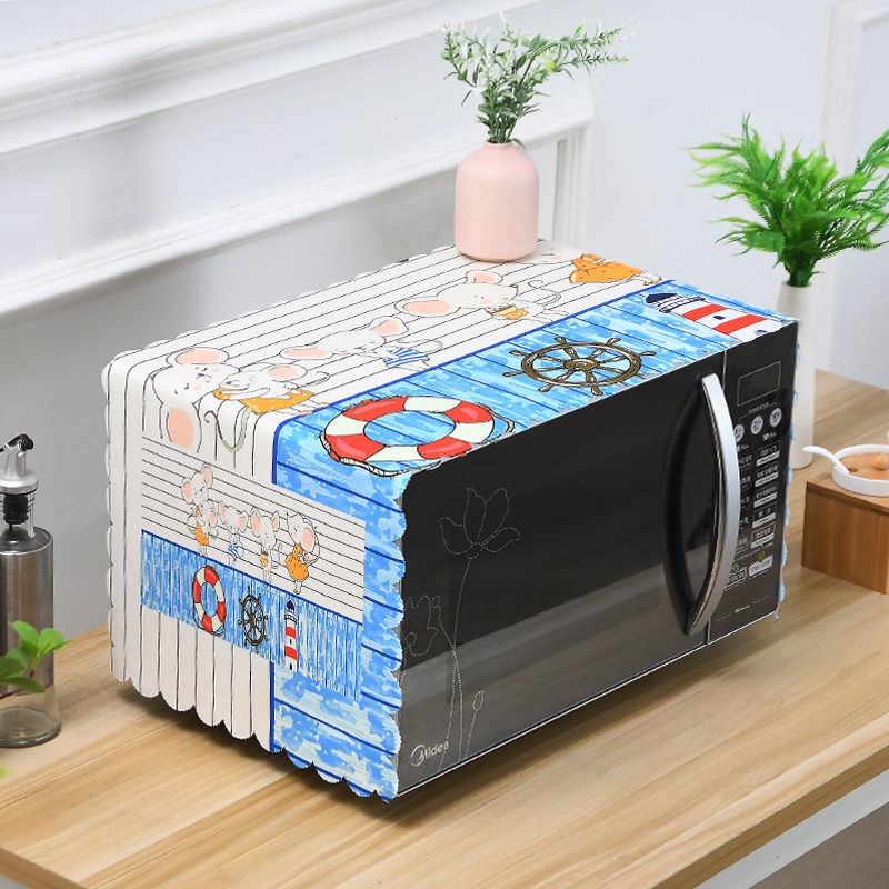 Vỏ Bọc Lò Vi Sóng Chống Bụi Phong Cách Bắc Âu Cao Cấp