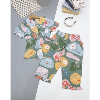 Bộ lững cổ sen chất tole lanh vnxk