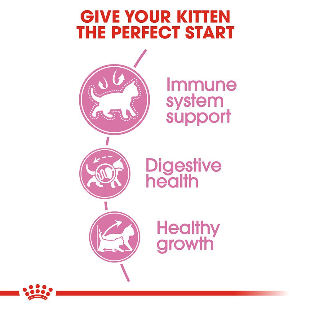 Thức ăn cho mèo - Hạt Royal Canin Kitten dành cho mèo con từ 4 - 12 tháng tuổi