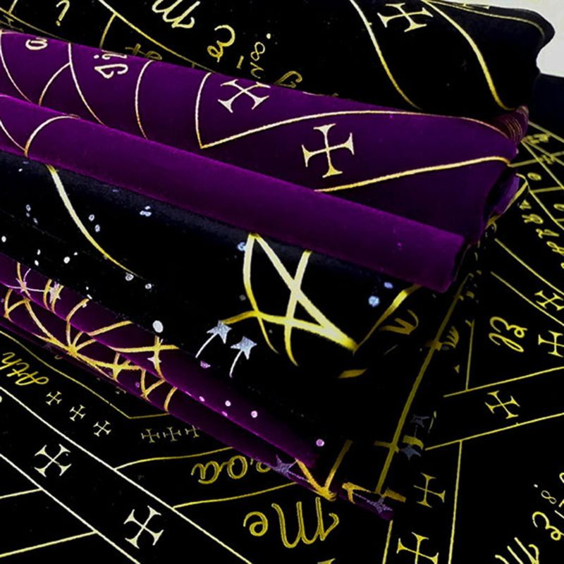 Bộ Bài Tarot Altar Bằng Vải Nhung Độc Đáo