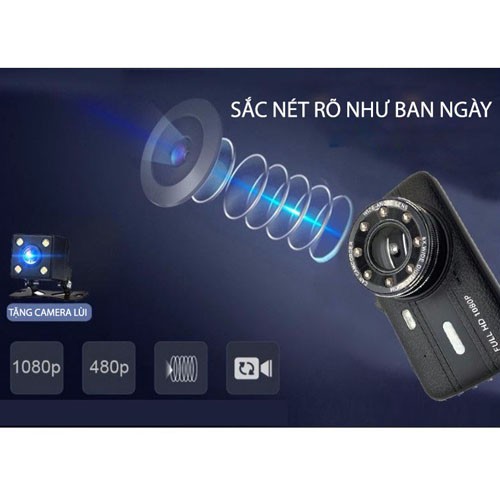 [HÀNG CHÍNH HÃNG] Camera hành trình ô tô X004 DVR Full HD 1080P TẶNG CAMERA LÙI 4 LED, CHỐNG NƯỚC, CHỐNG VA ĐẬP – BM90 | BigBuy360 - bigbuy360.vn
