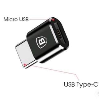 Đầu chuyển micro usb sang type-c baseus chính hãng